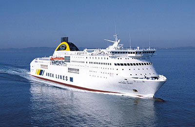 Sammenlign og bestill Aegeon Pelagos billetter til Karpathos, Santorini Thira, Rhodes og mer med AFerry!